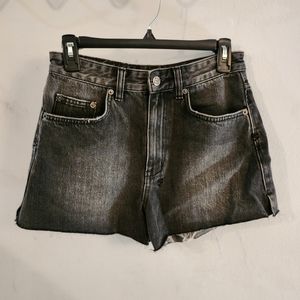 Ksubi Gray Denim Shorts